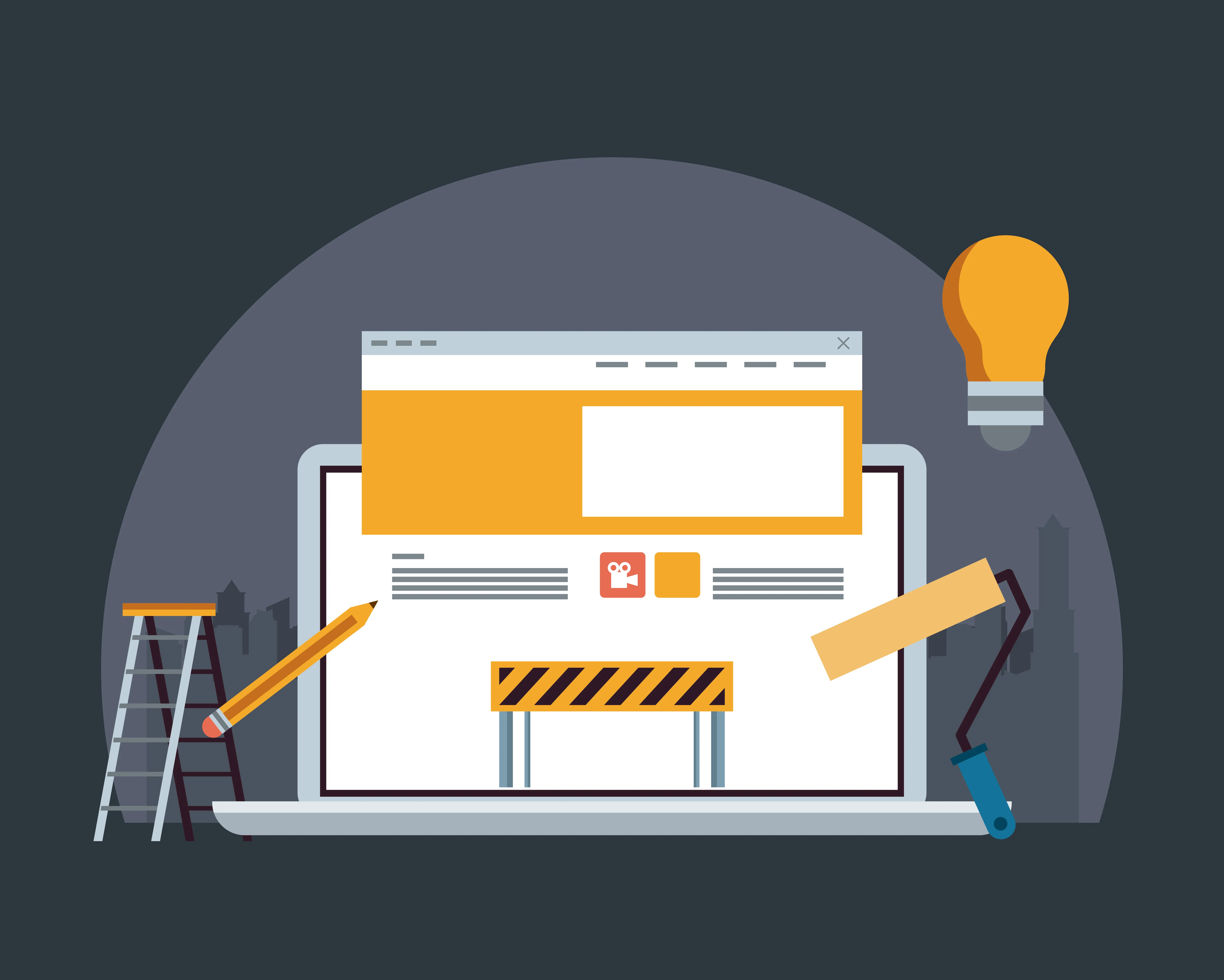 Digital Presence Making and Building Website